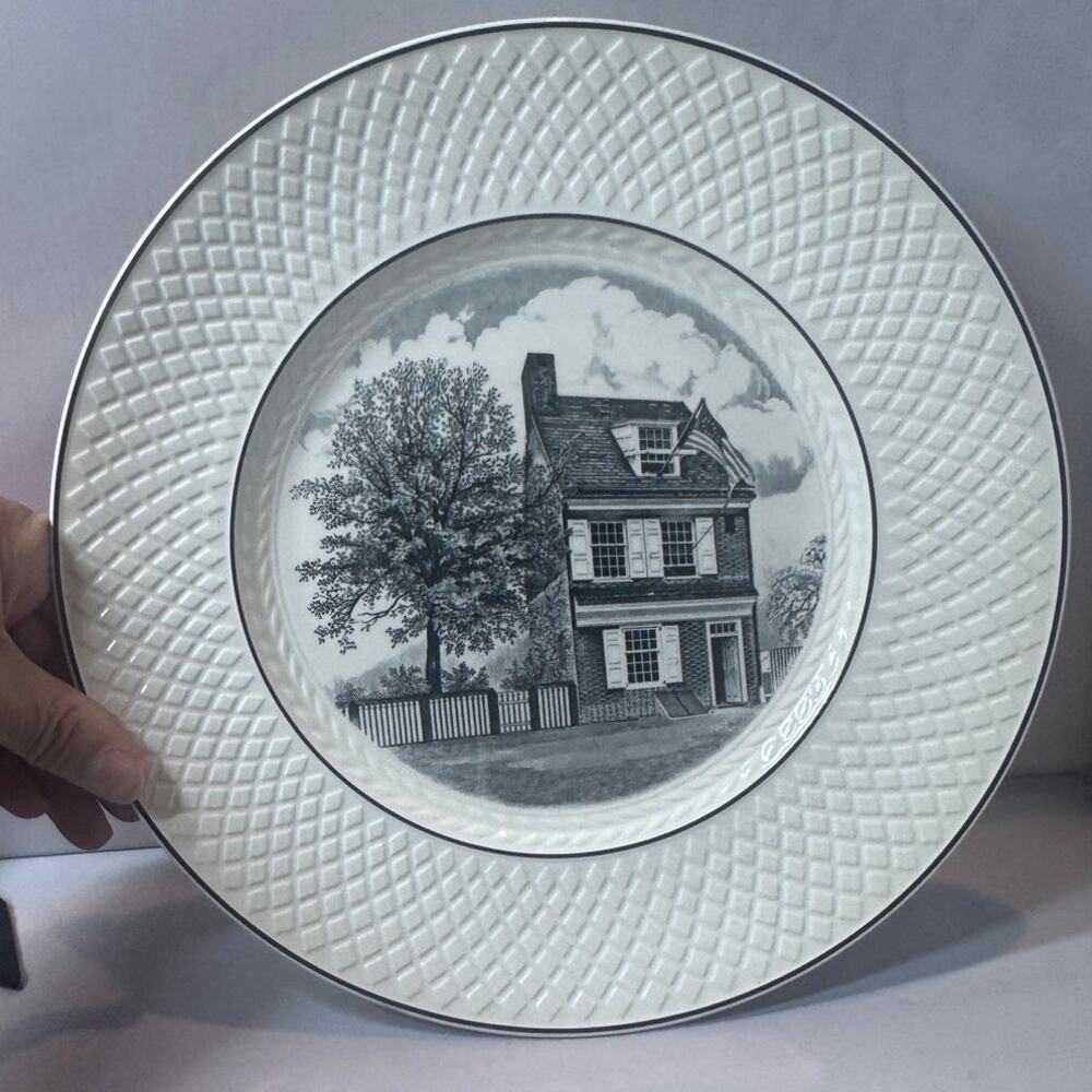 Vintage Spode‎ Copeland Mansard Betty Ross House plate